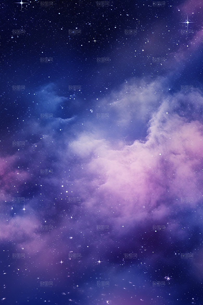 宇宙星空高清天空素材