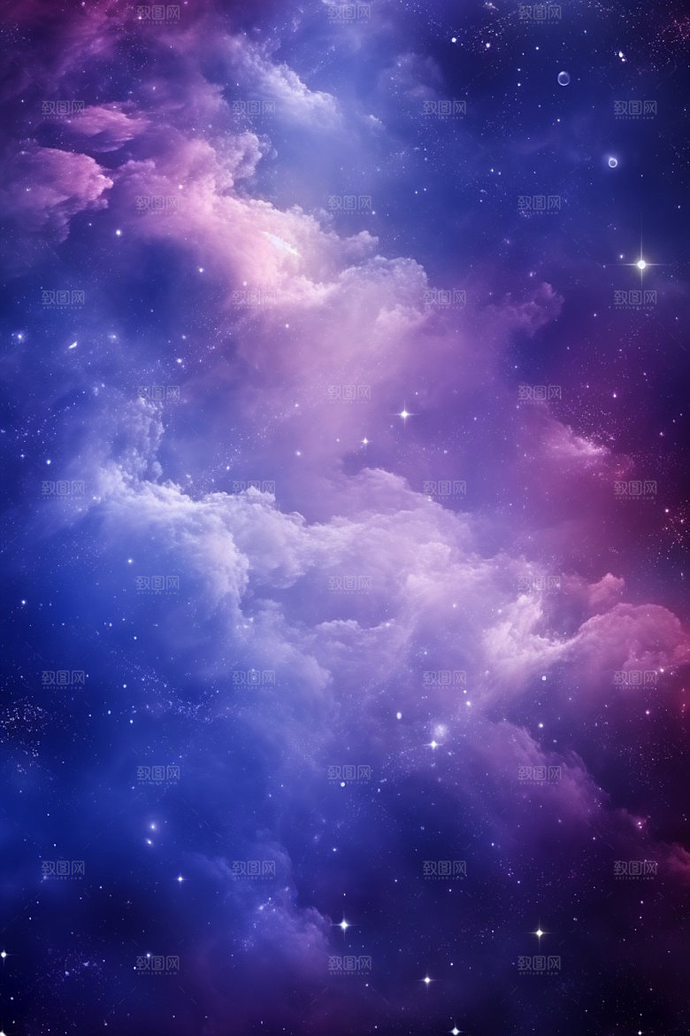 宇宙星空天空唯美素材