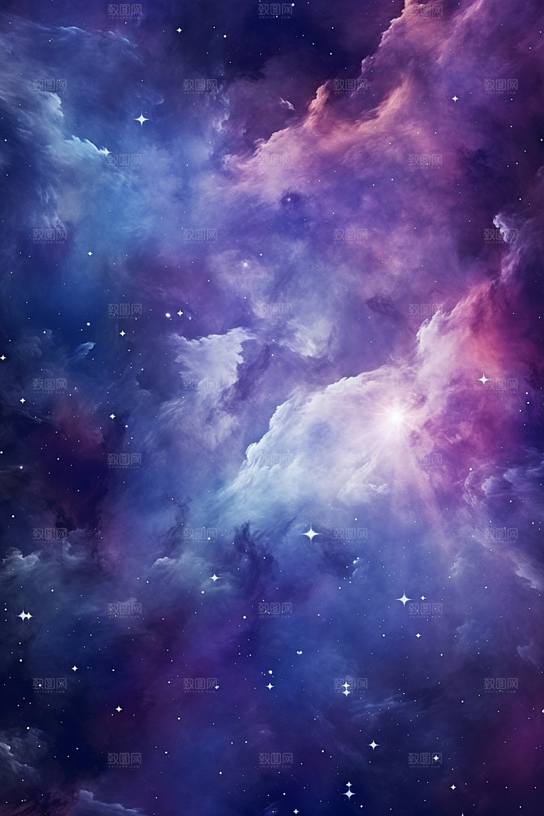 宇宙星空未来浪漫素材