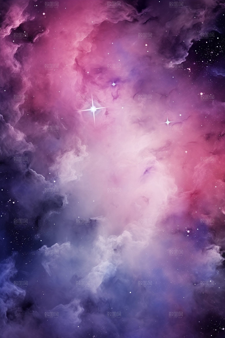 宇宙星空天空浪漫素材