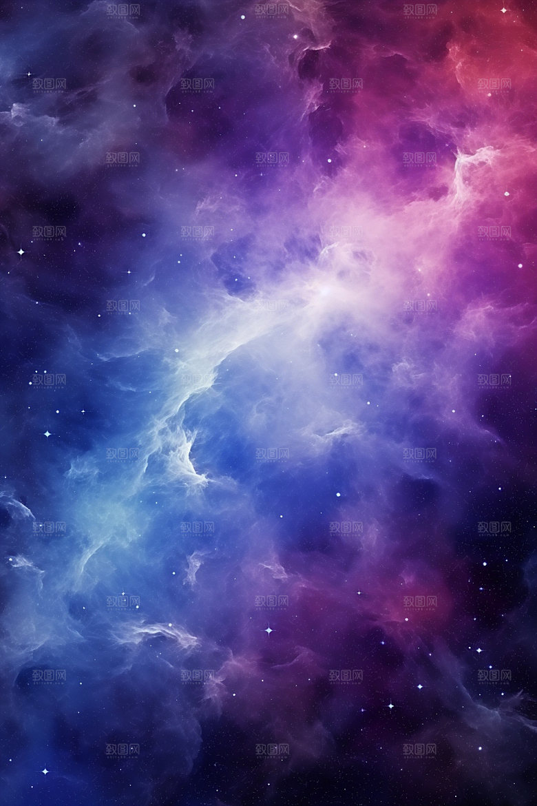 宇宙星空浪漫星云素材