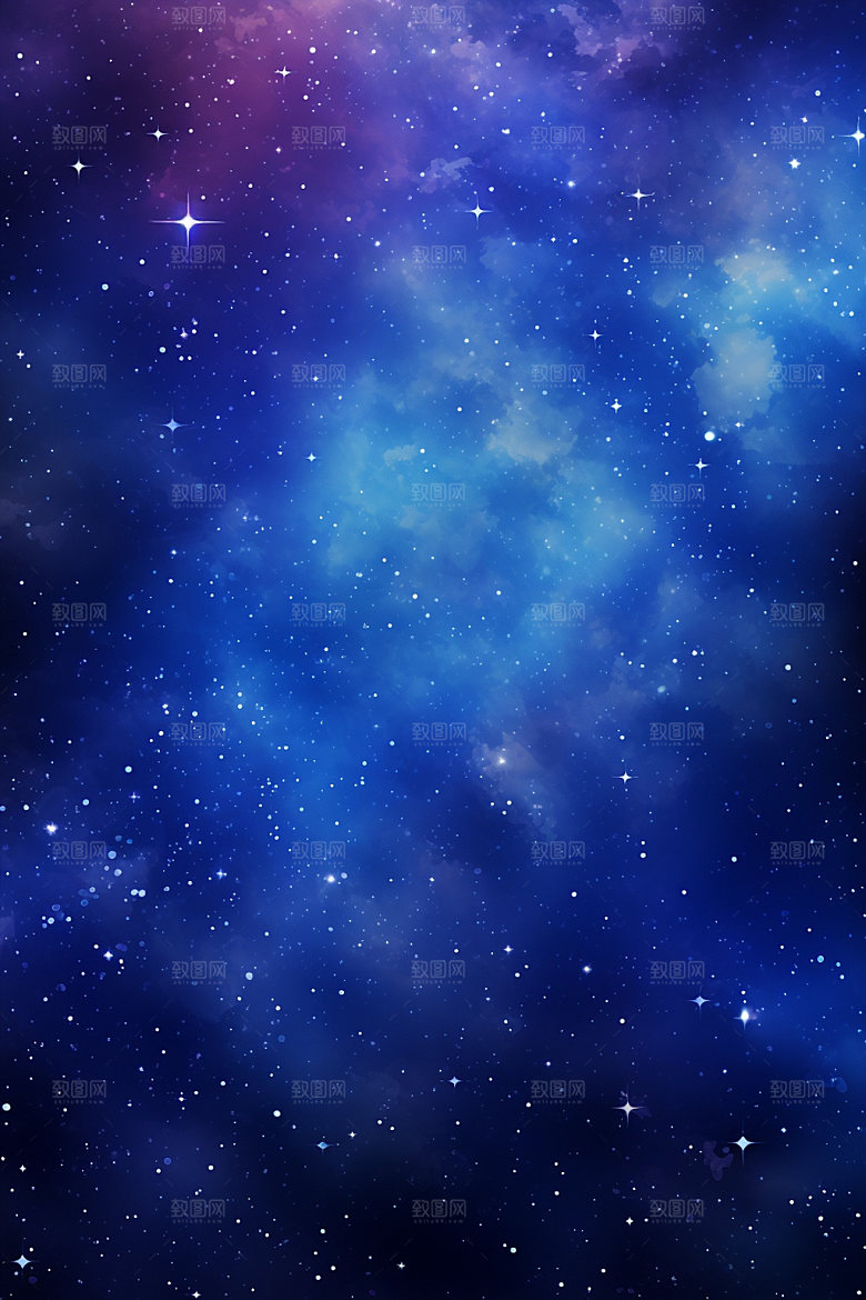 宇宙星空唯美天空素材