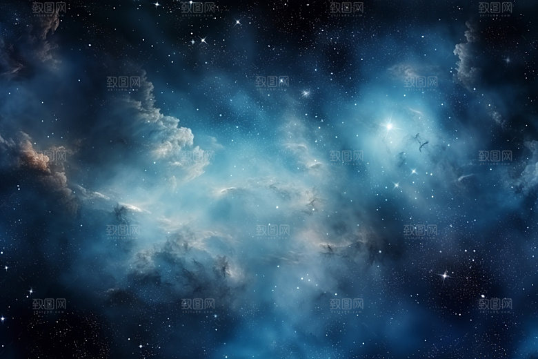 宇宙星空太空唯美素材