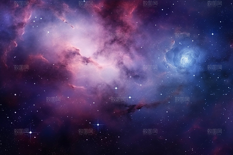 宇宙星空未来灿烂素材