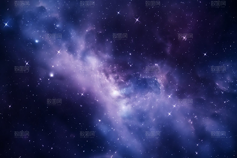 宇宙星空唯美灿烂素材