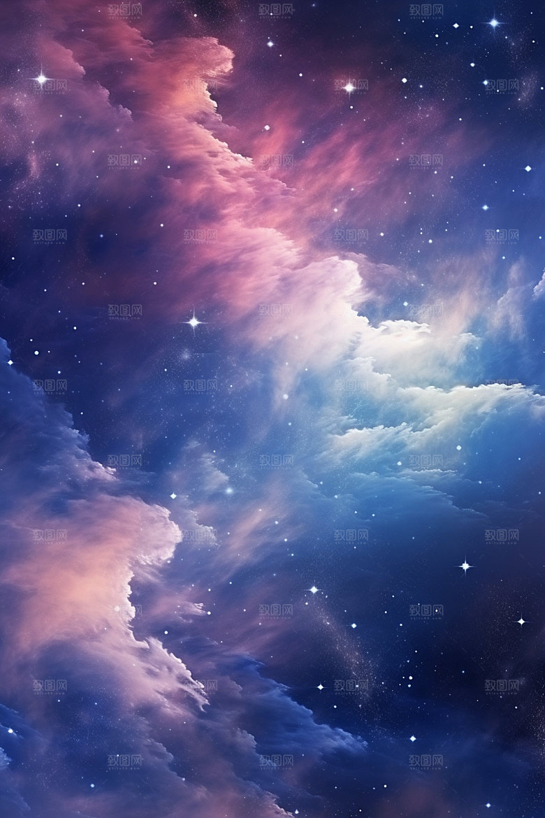 宇宙星空未来夜空素材