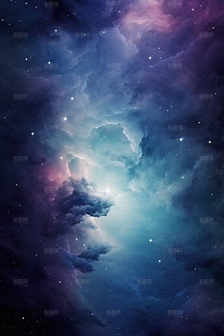 宇宙星空星云太空素材