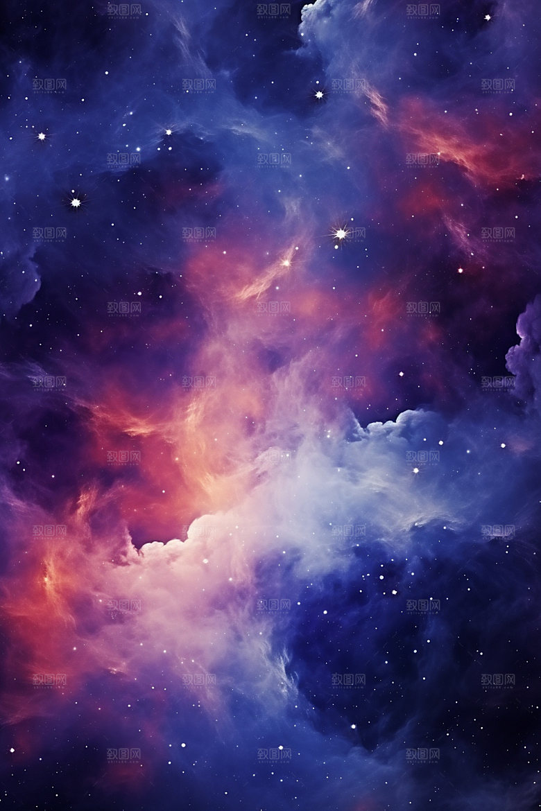 宇宙星空天空唯美素材