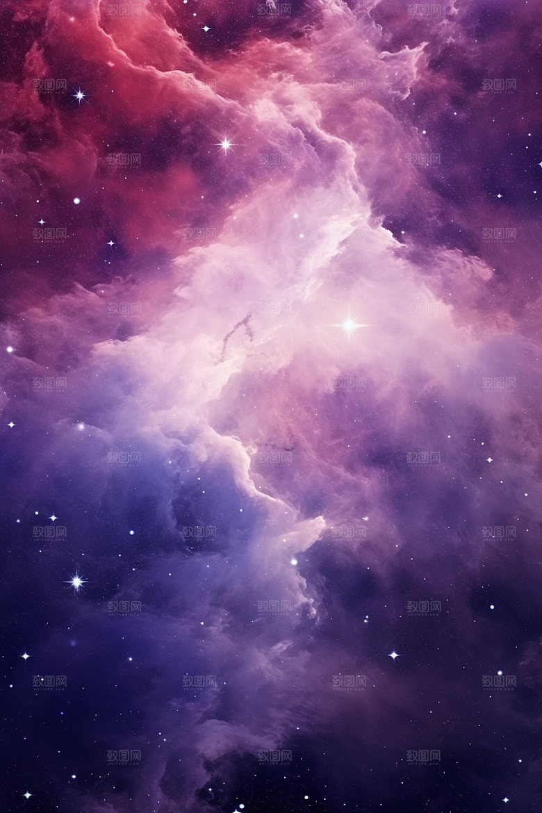 宇宙星空唯美未来素材