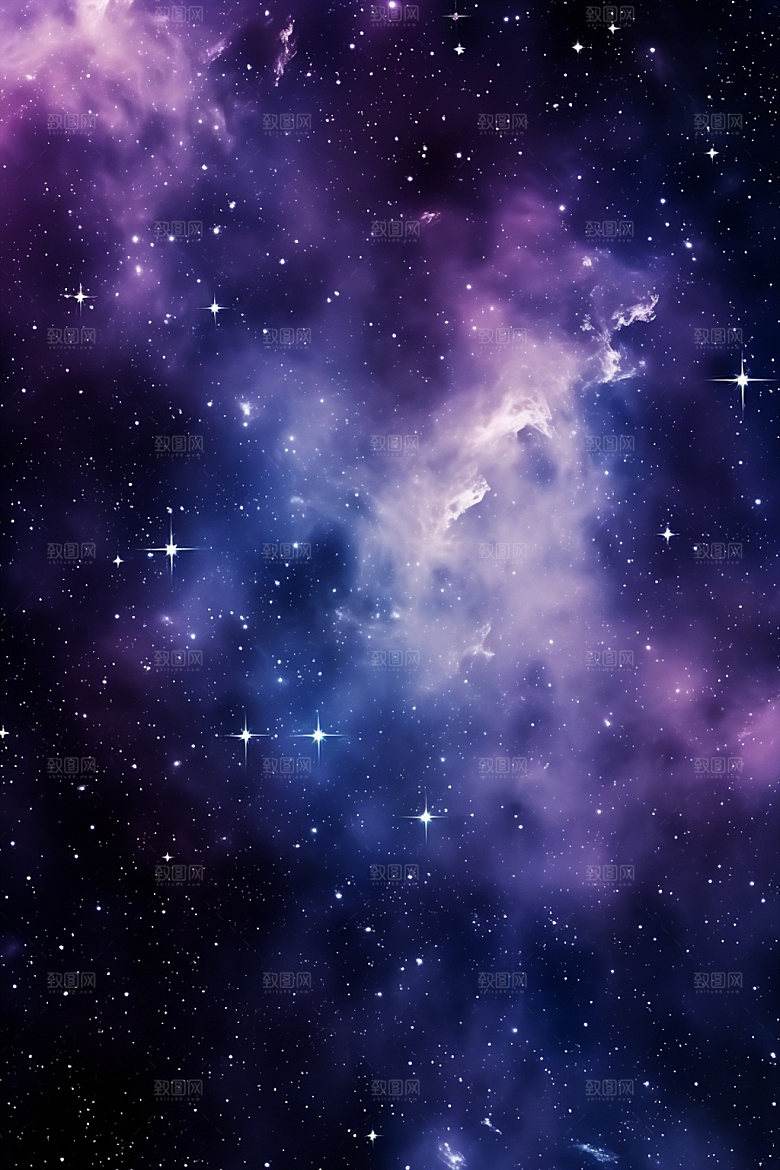 宇宙星空夜空高清素材