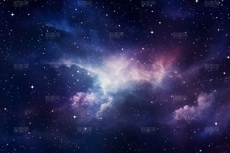 宇宙星空夜空星云素材