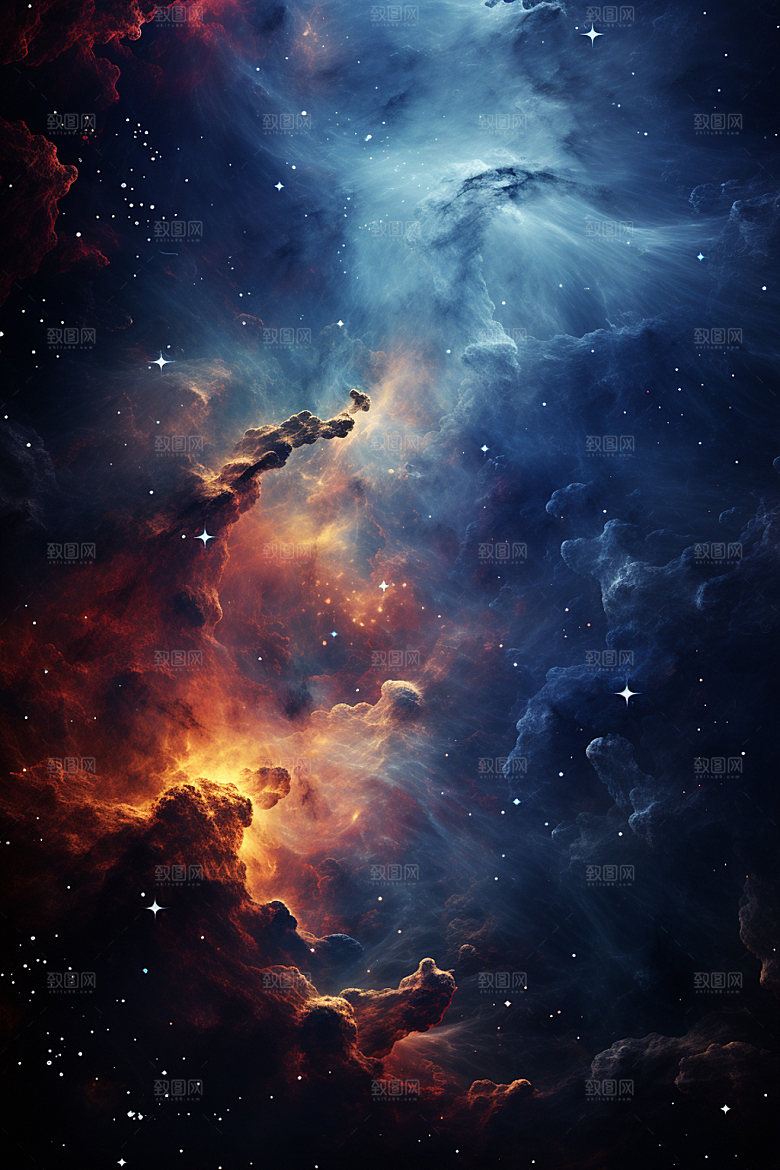 宇宙星空高清星云素材