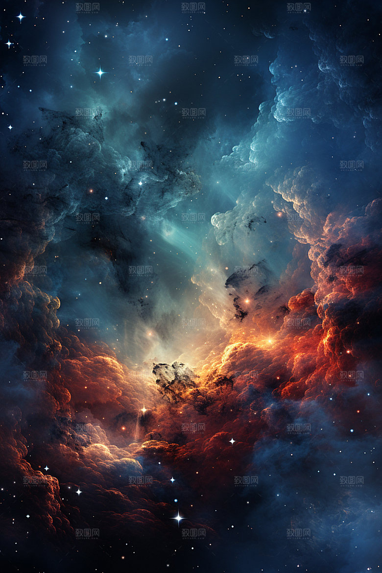宇宙星空太空天空素材