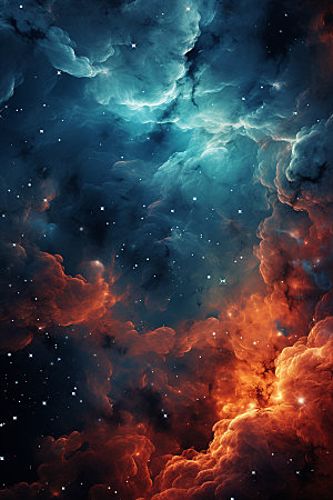 宇宙星空夜空天空素材