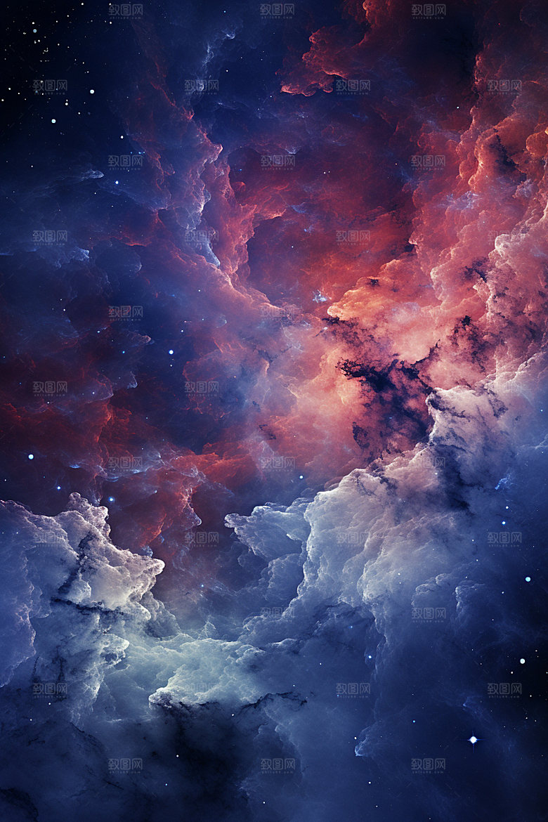 宇宙星空浪漫未来素材