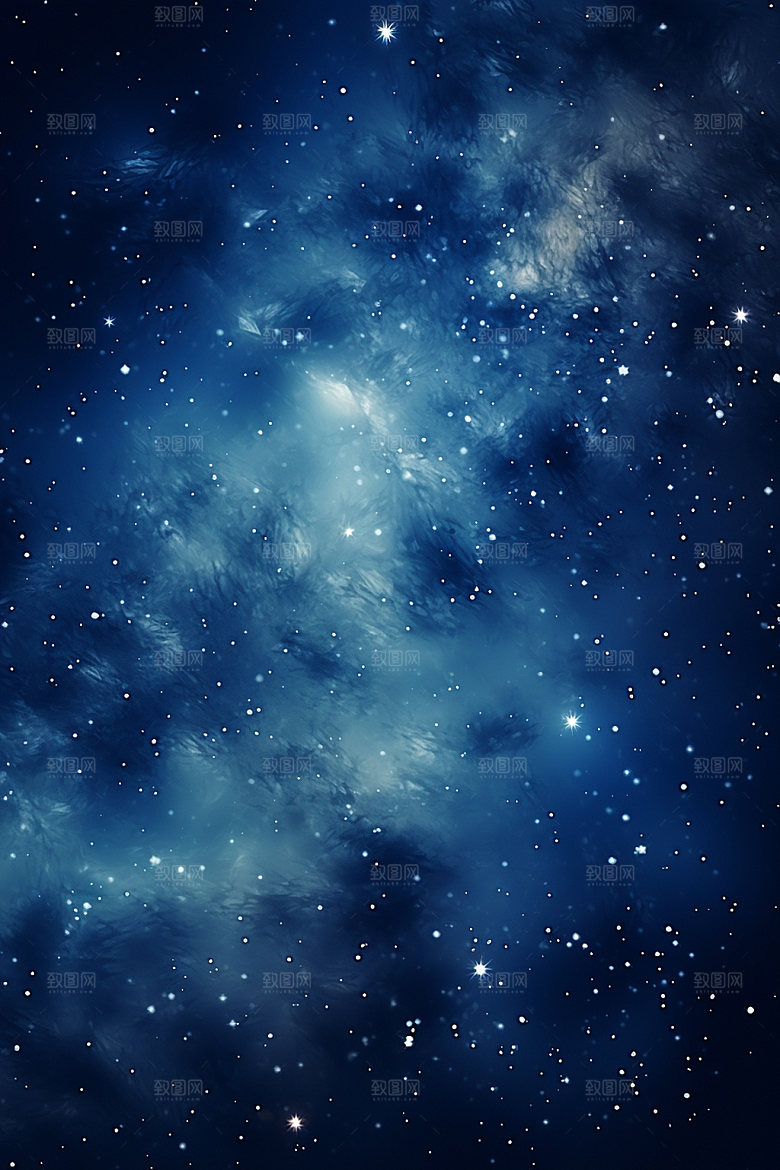 宇宙星空灿烂唯美素材