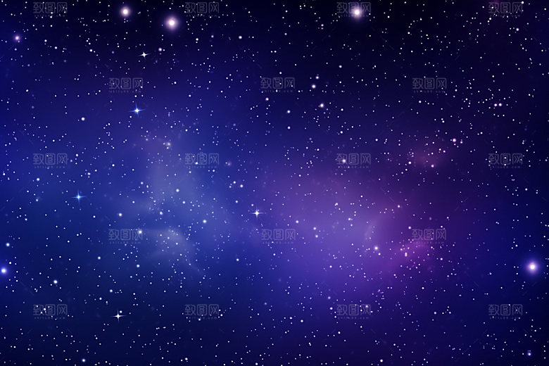 宇宙星空浪漫未来素材
