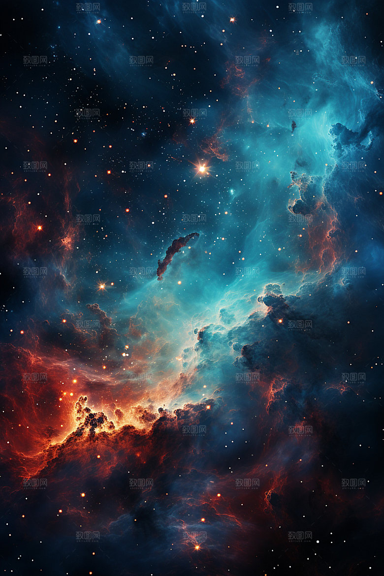 宇宙星空未来天空素材