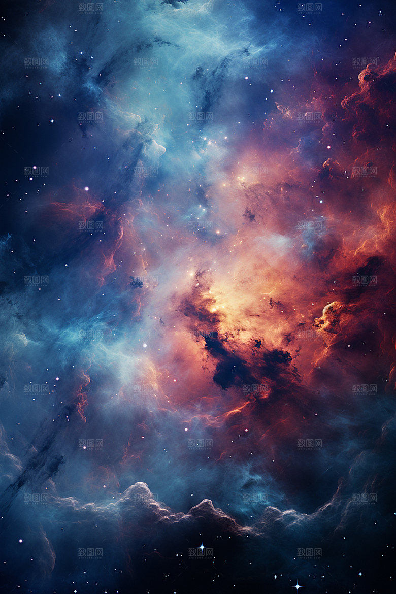 宇宙星空高清唯美素材