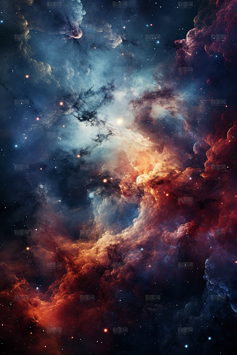 宇宙星空太空高清素材