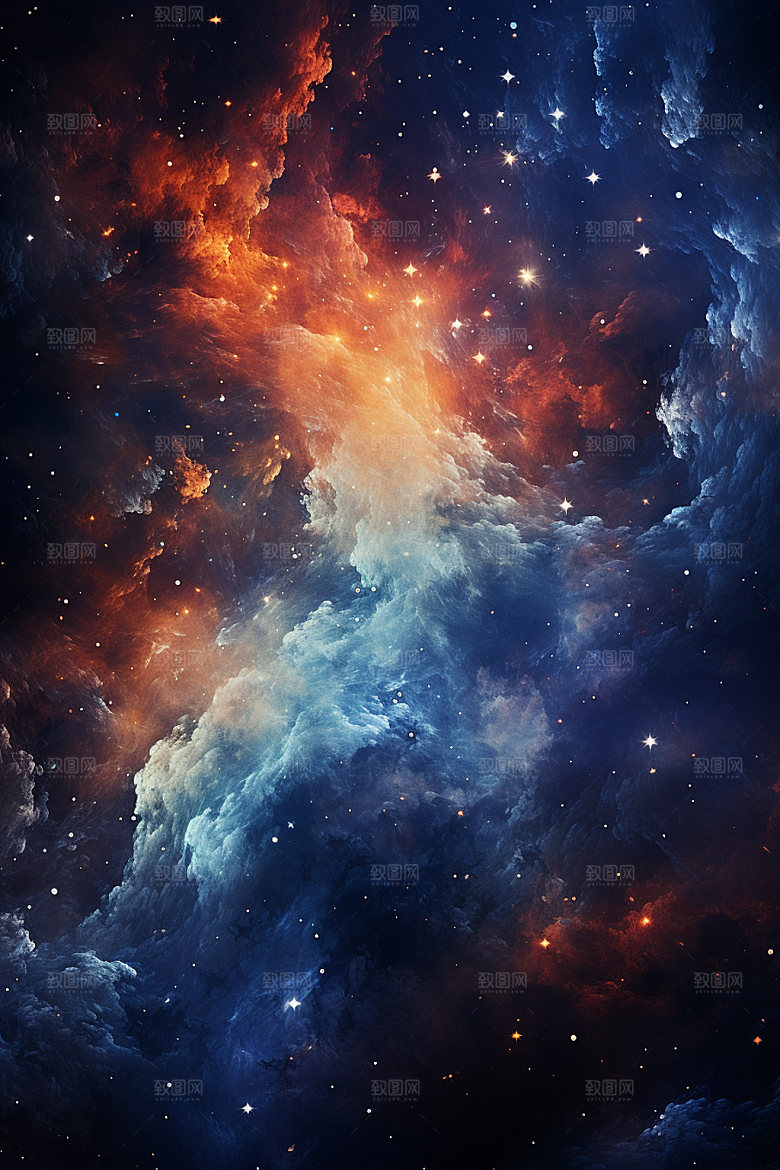 宇宙星空唯美太空素材