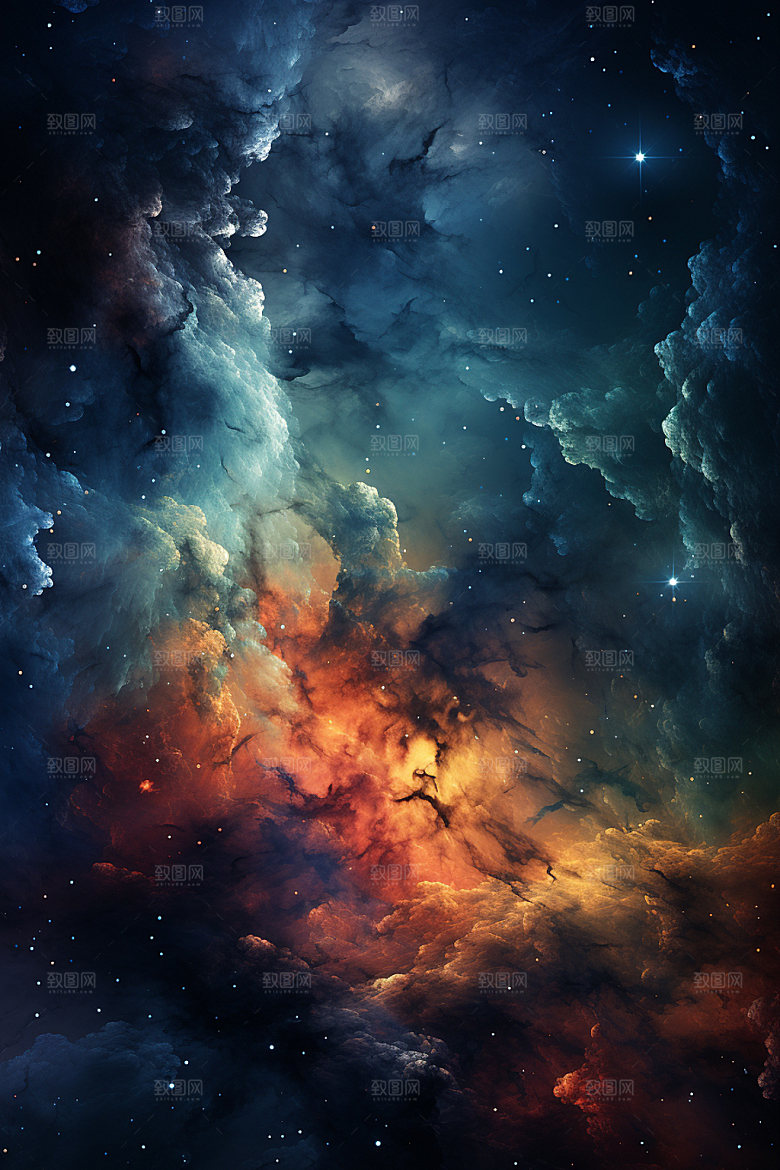 宇宙星空太空未来素材