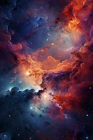 宇宙星空夜空天空素材
