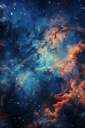 宇宙星空天空未来素材
