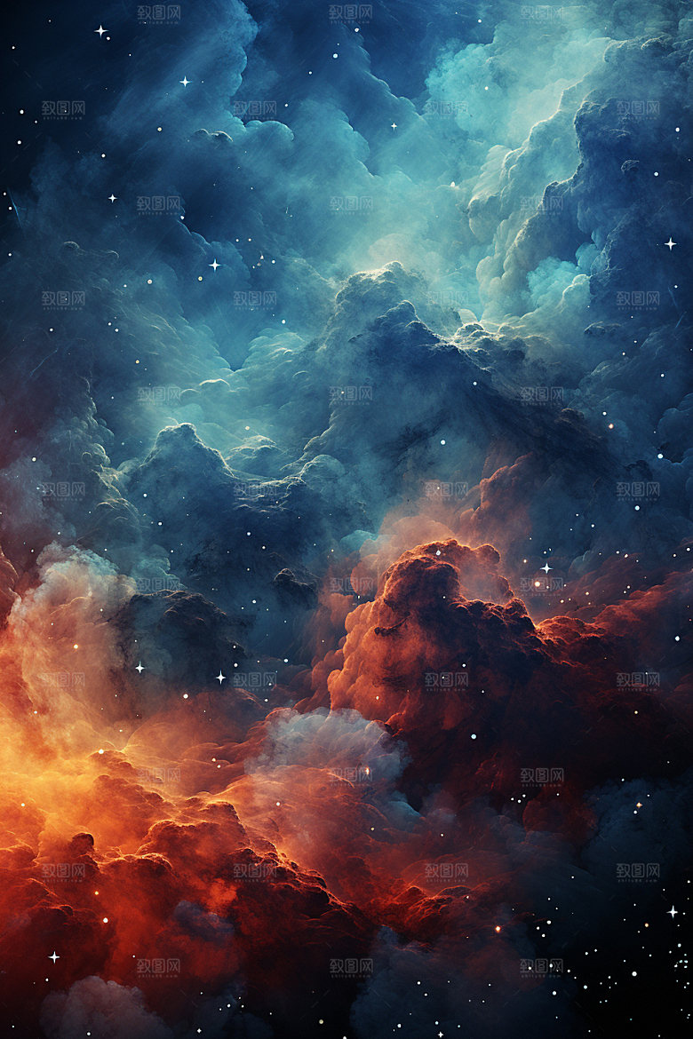 宇宙星空未来浪漫素材