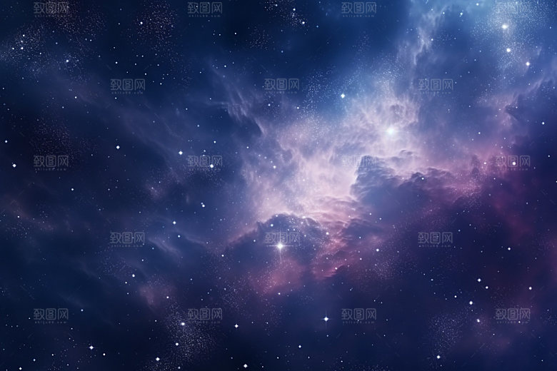 宇宙星空未来唯美素材
