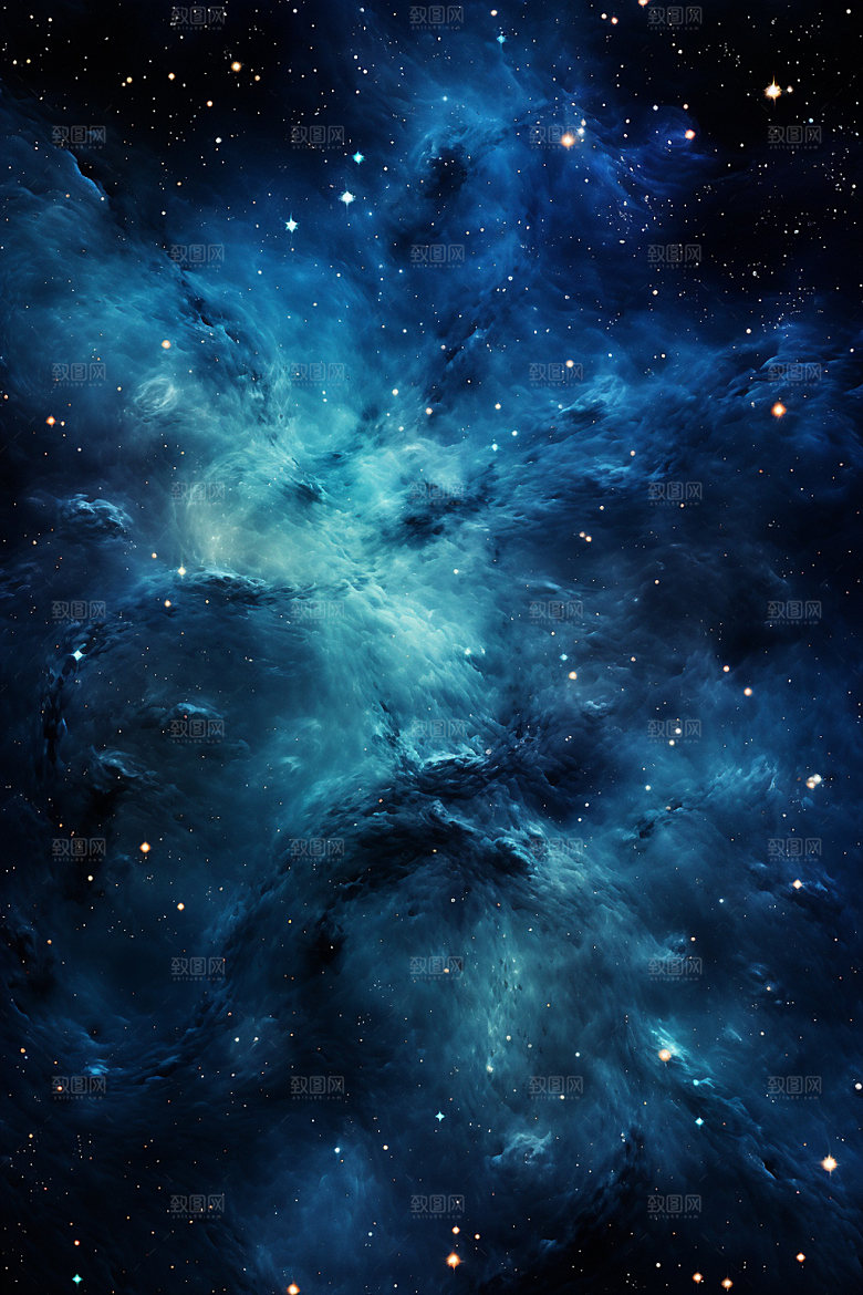 宇宙星空浪漫高清素材