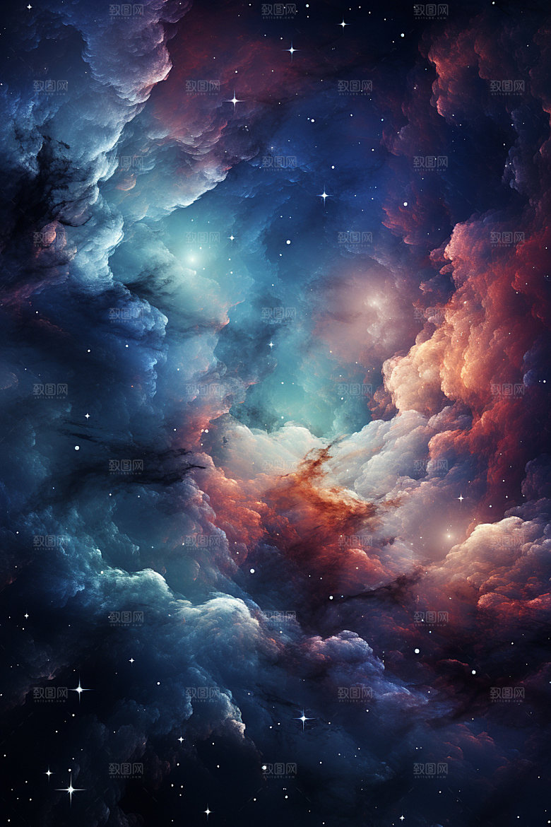 宇宙星空高清星云素材