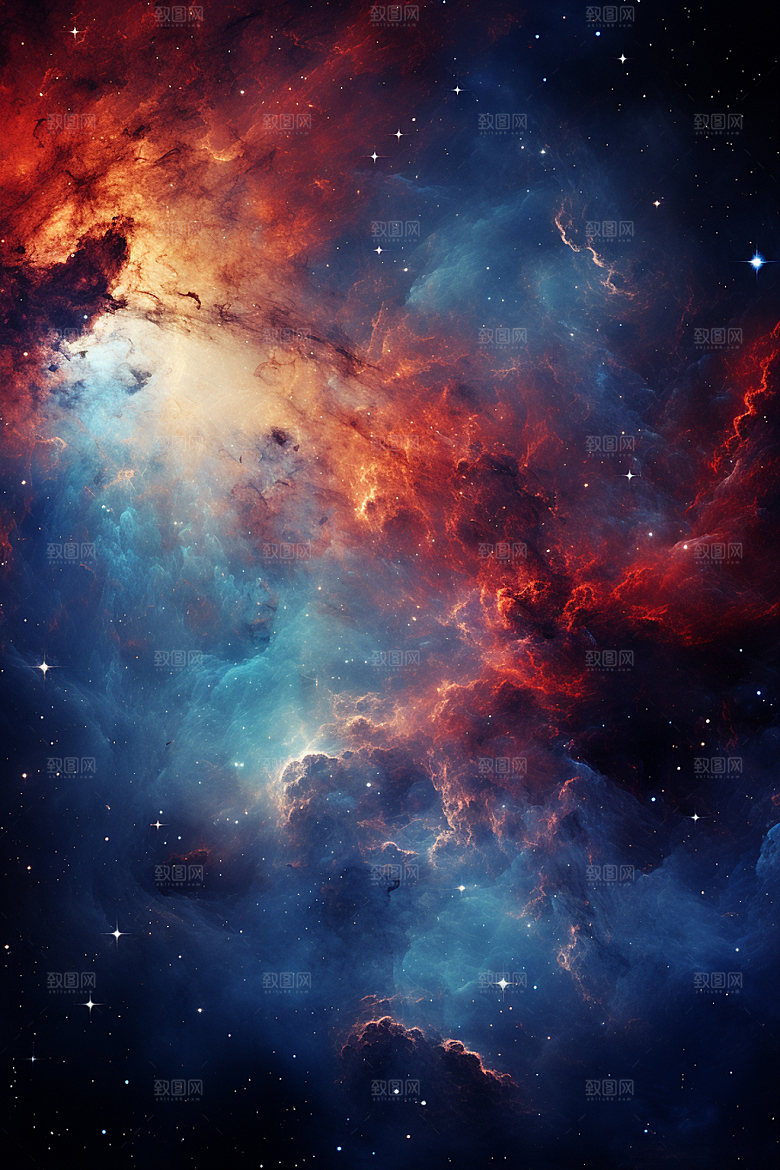 宇宙星空星云未来素材