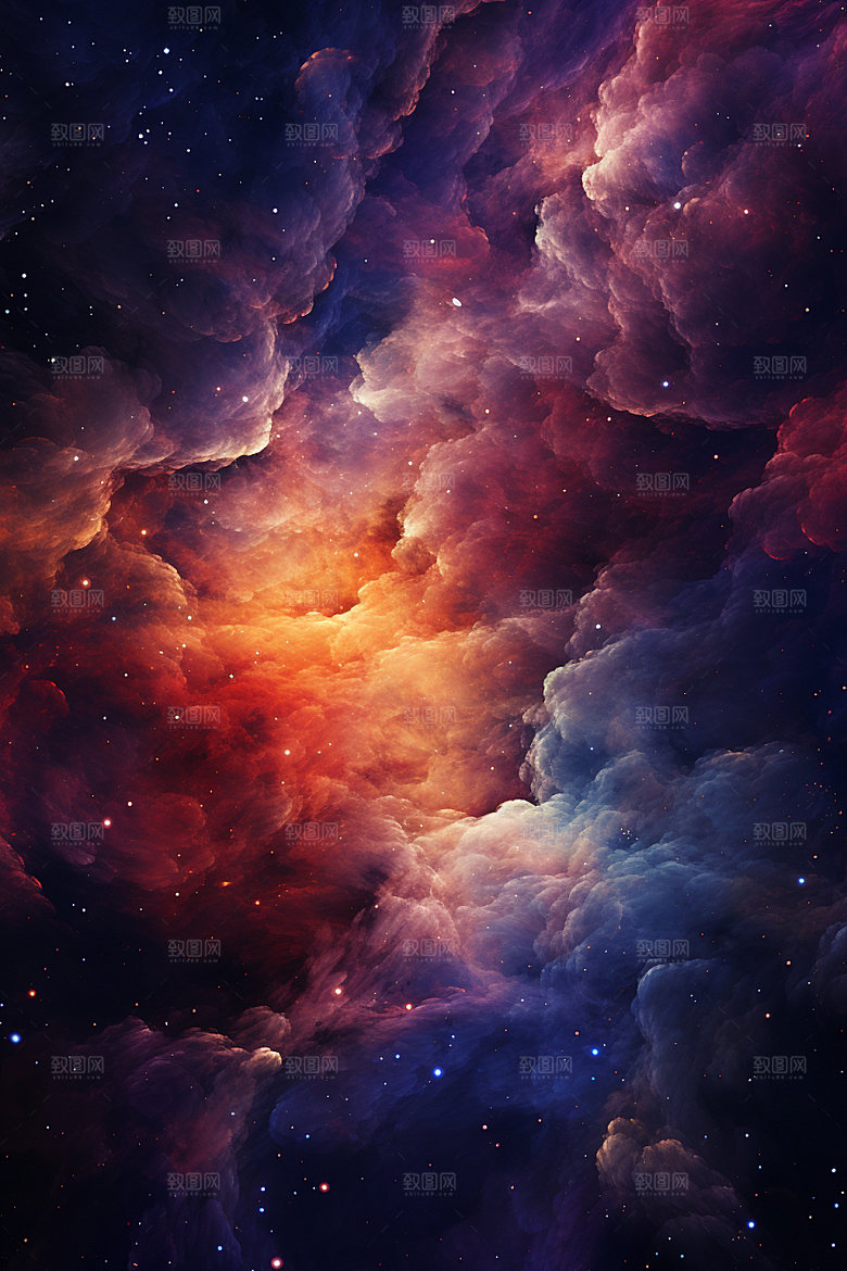 宇宙星空未来浪漫素材