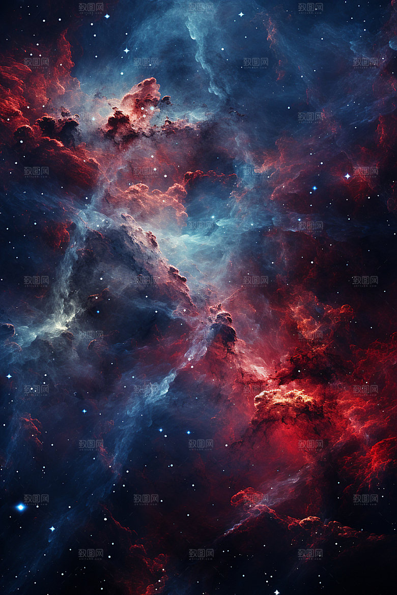 宇宙星空高清天空素材