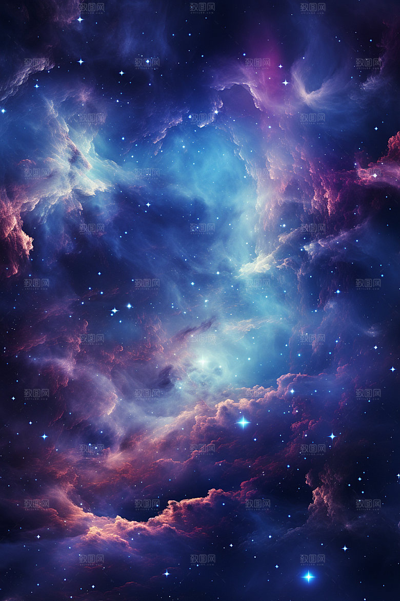 宇宙星空星云夜空素材