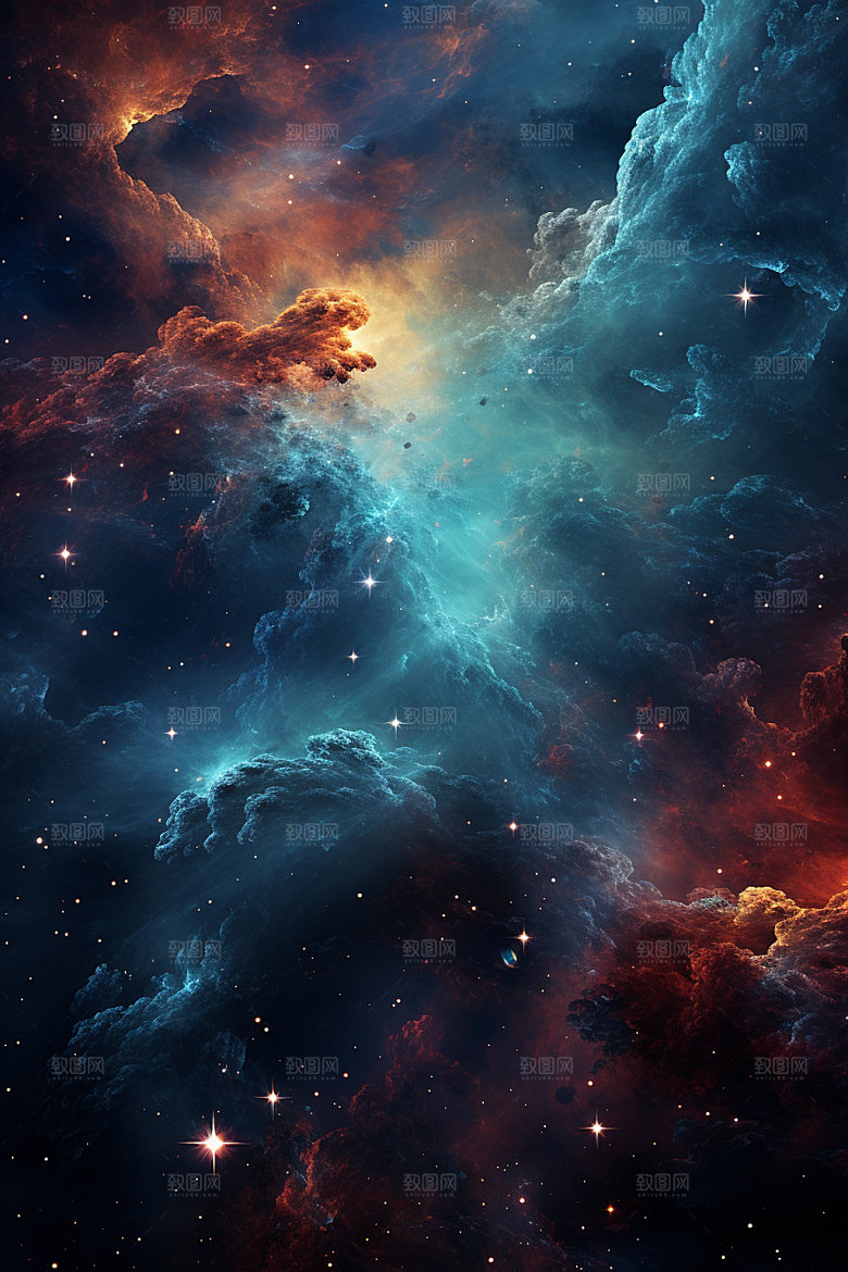 宇宙星空高清浪漫素材