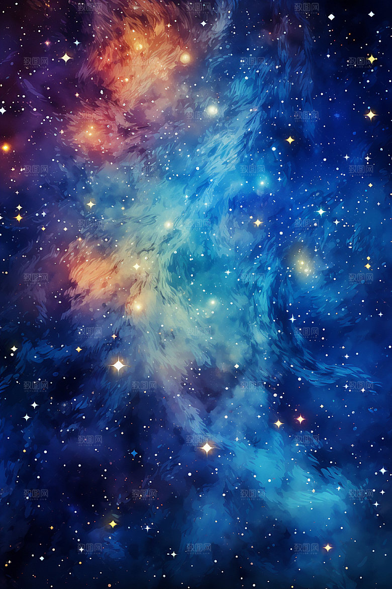 宇宙星空高清星云素材