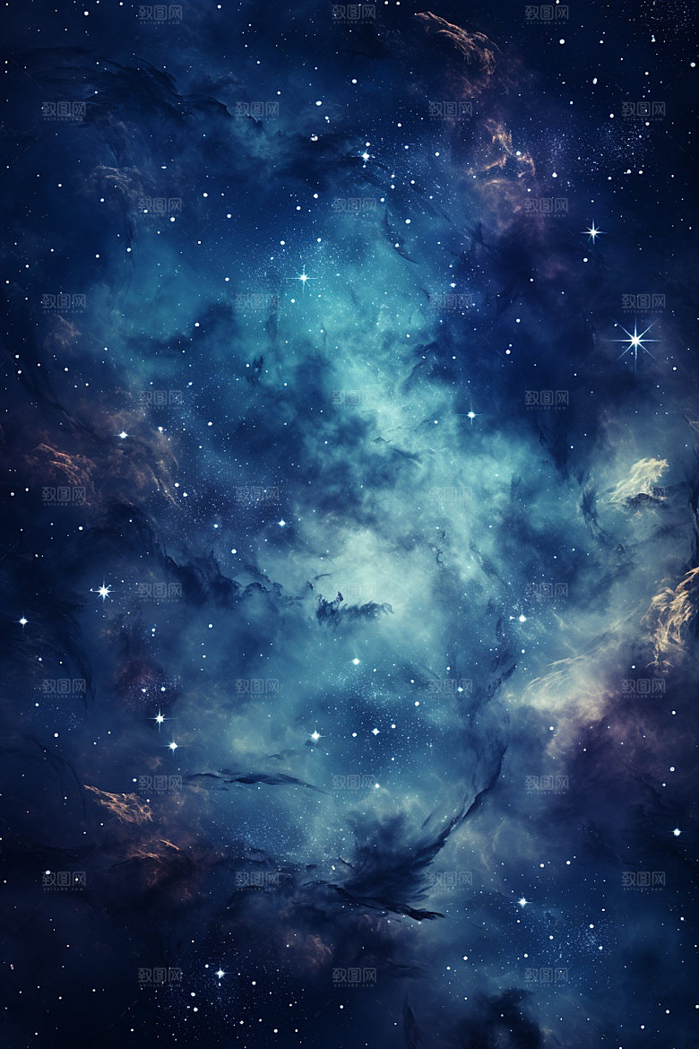 宇宙星空未来星云素材