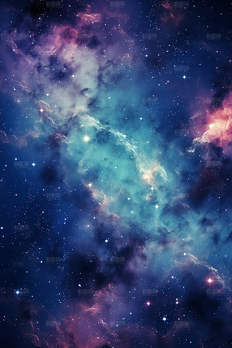 宇宙星空高清浪漫素材