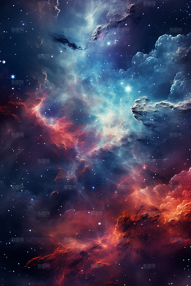 宇宙星空太空未来素材