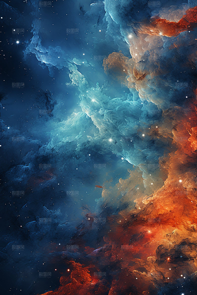 宇宙星空天空未来素材