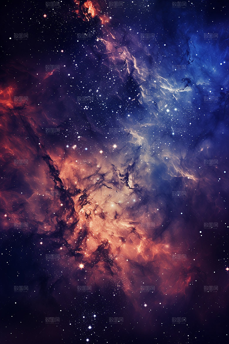 宇宙星空灿烂太空素材
