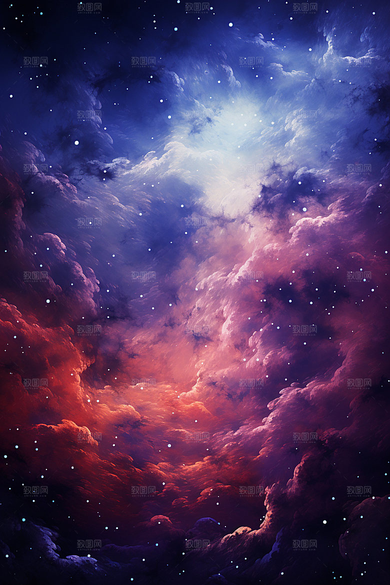 宇宙星空天空太空素材