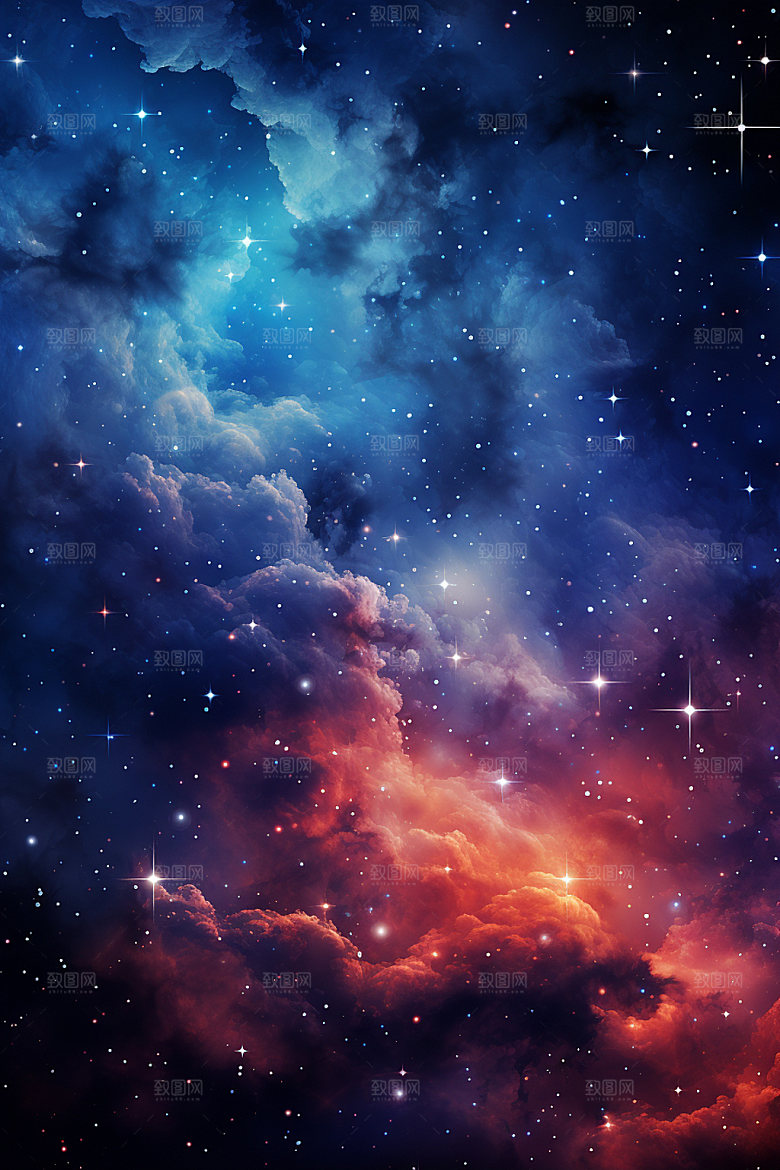 宇宙星空天空高清素材