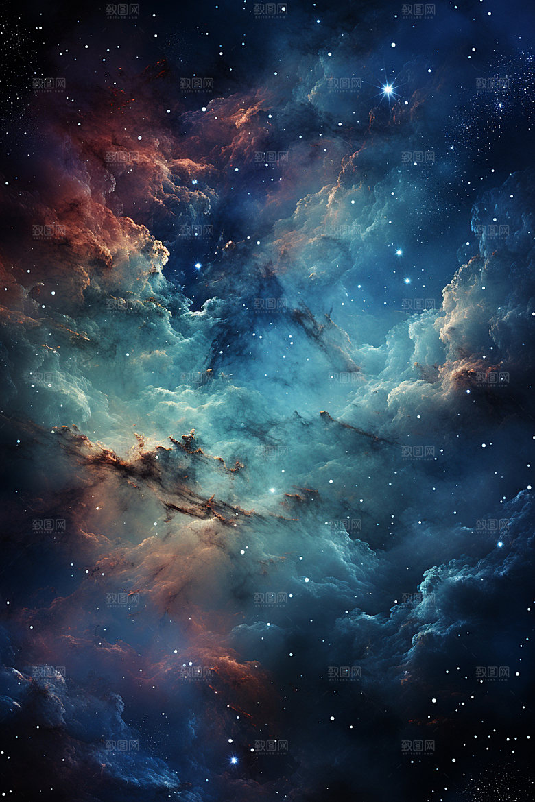 宇宙星空夜空浪漫素材