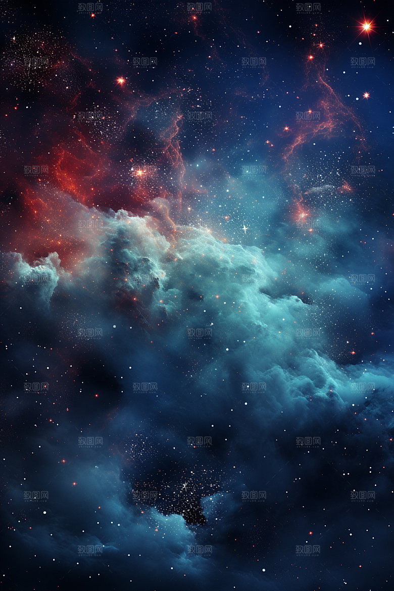 宇宙星空夜空未来素材