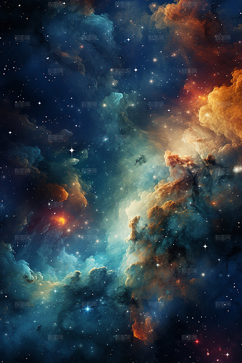 宇宙星空高清太空素材