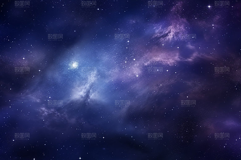 宇宙星空夜空未来素材