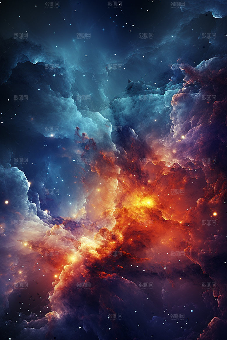 宇宙星空浪漫天空素材